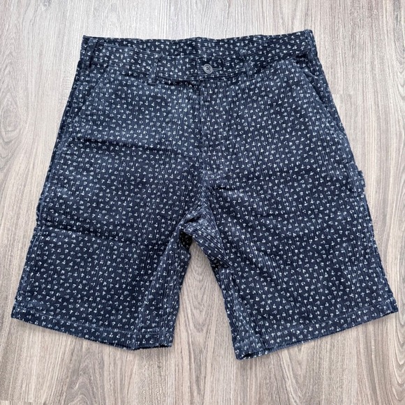 Emotionally Unavailable Other - Emotionally Unavailable Shorts Cotton Geometric Print Made in Japan Navy Large